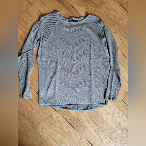 prAna Mainspring Sweater, Grey, Size XS - Picture 3 of 9